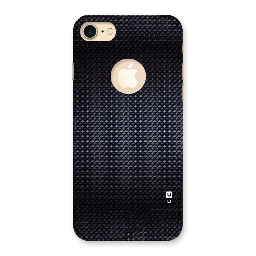 Black Diamond Back Case for iPhone 7 Logo Cut