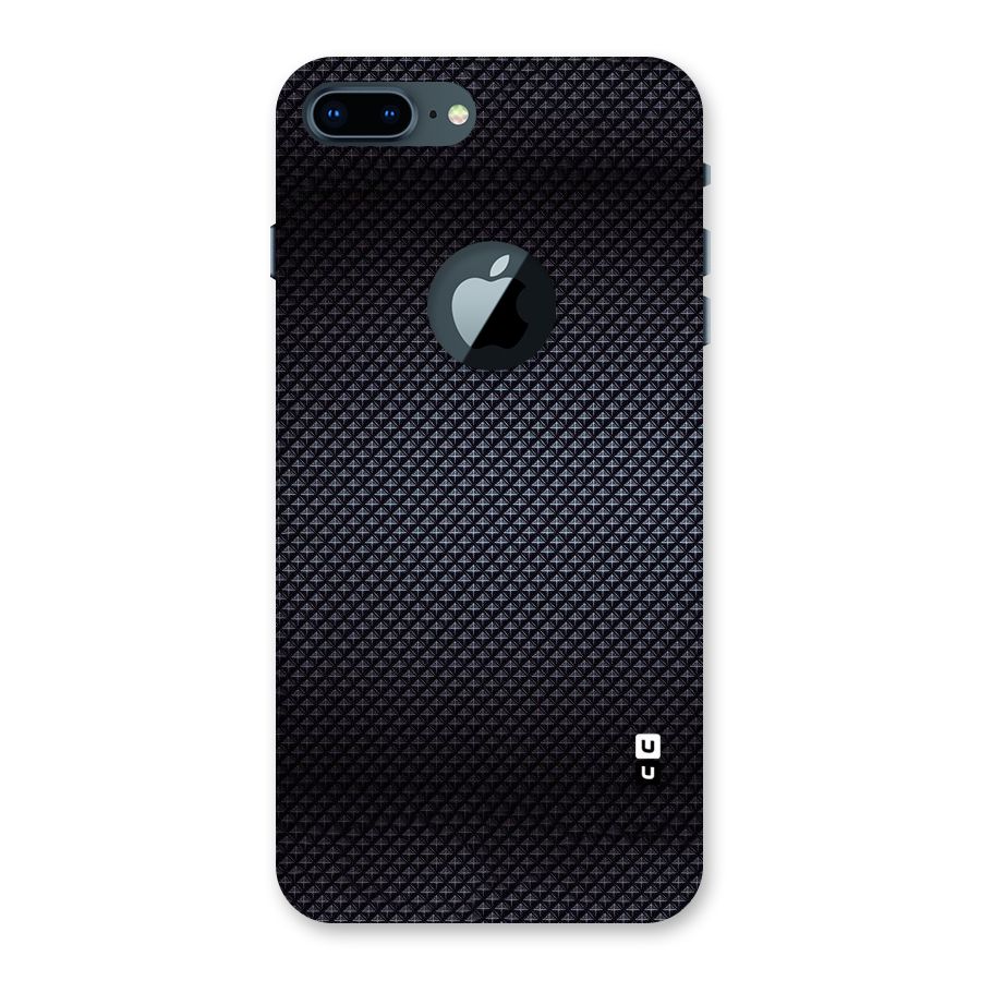 Black Diamond Back Case for iPhone 7 Plus Logo Cut