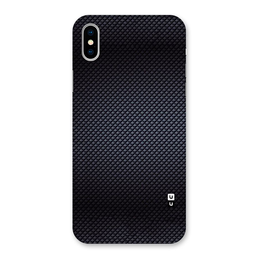 Black Diamond Back Case for iPhone XS