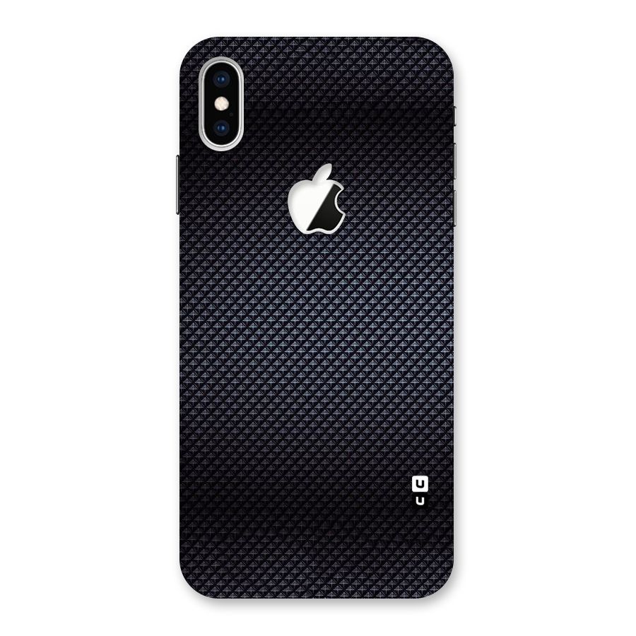Black Diamond Back Case for iPhone XS Max Apple Cut