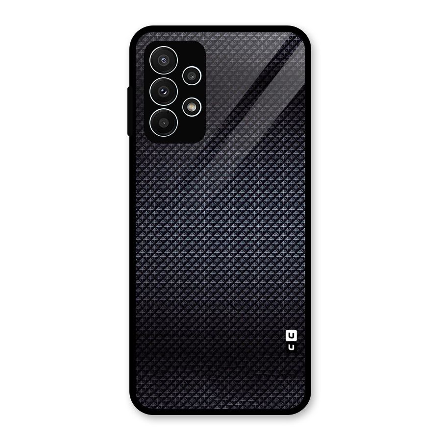 Black Diamond Glass Back Case for Galaxy A23