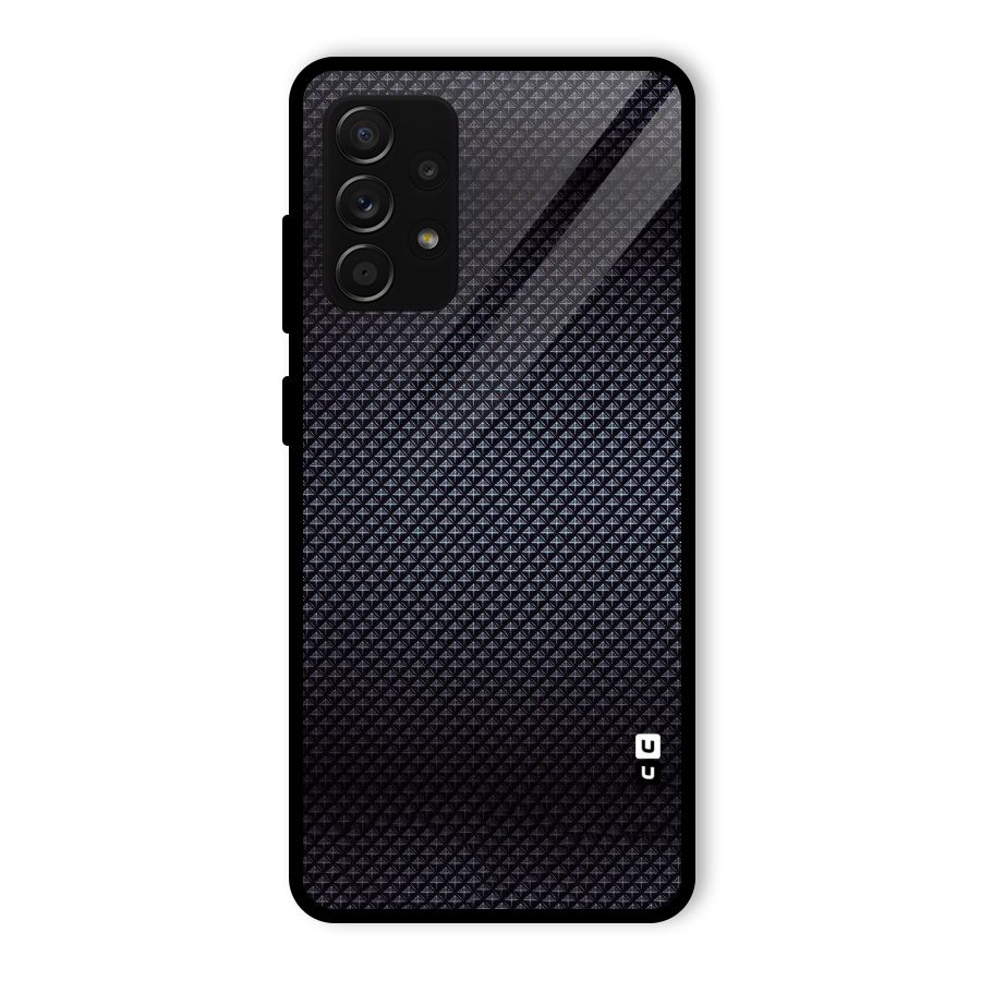 Black Diamond Glass Back Case for Galaxy A53 5G
