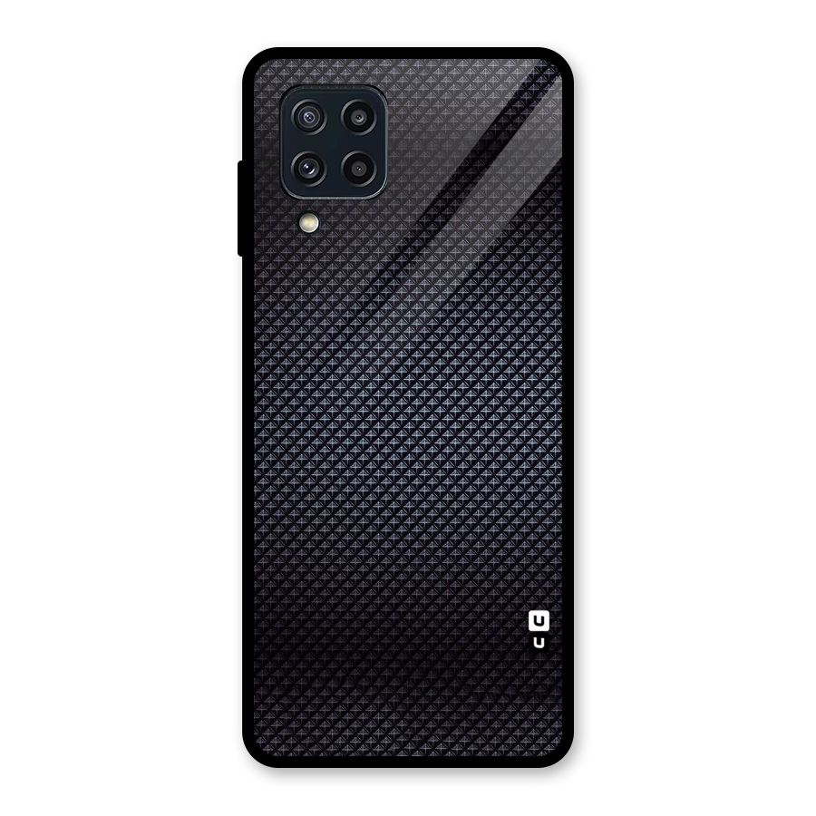 Black Diamond Glass Back Case for Galaxy M32