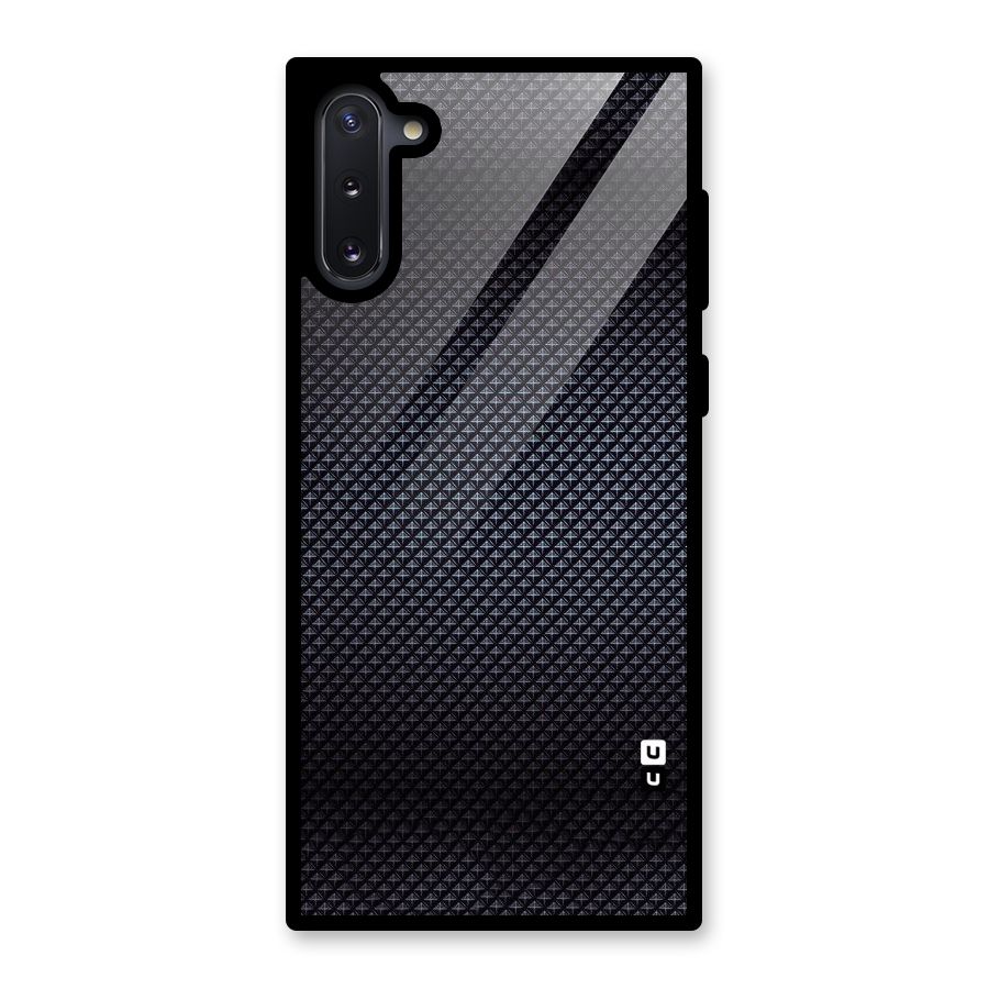 Black Diamond Glass Back Case for Galaxy Note 10