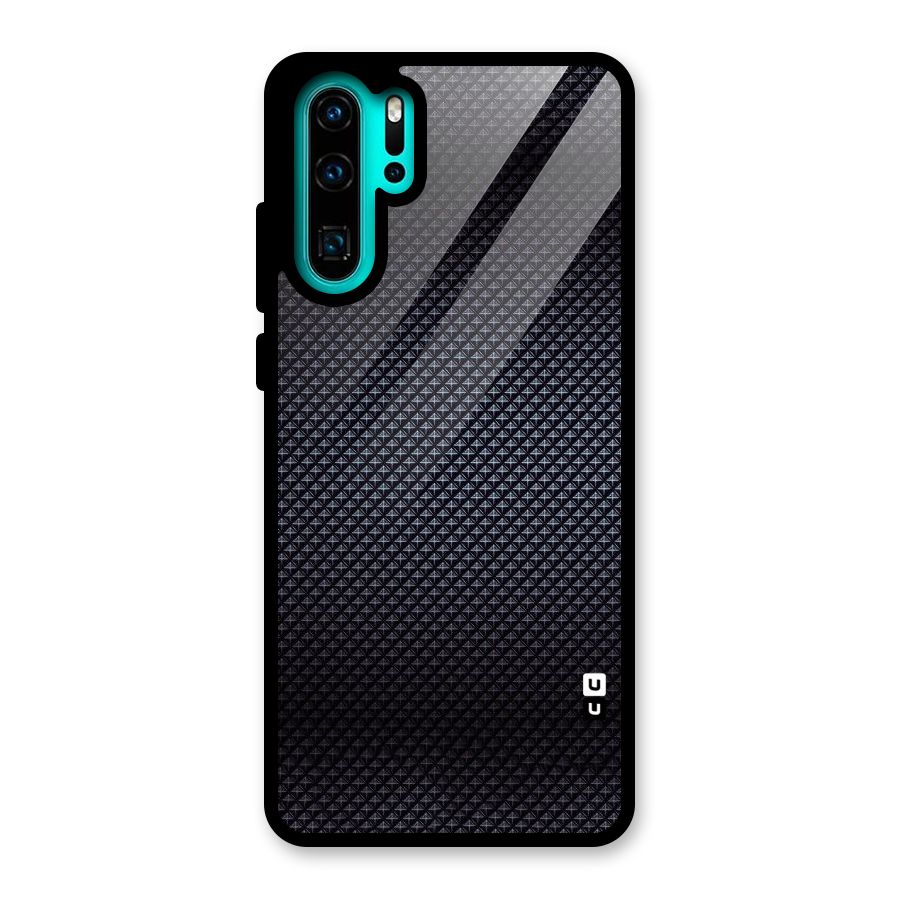 Black Diamond Glass Back Case for Huawei P30 Pro