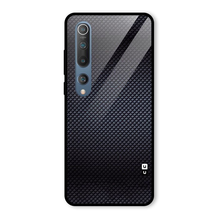 Black Diamond Glass Back Case for Mi 10