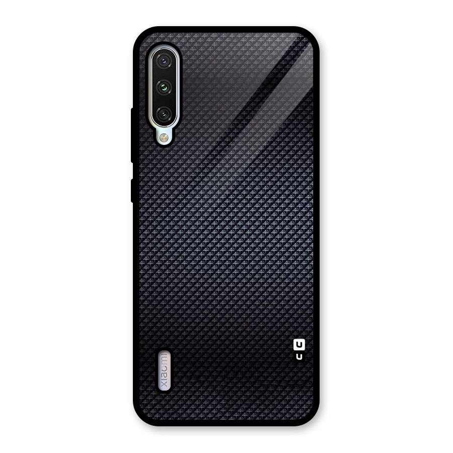 Black Diamond Glass Back Case for Mi A3