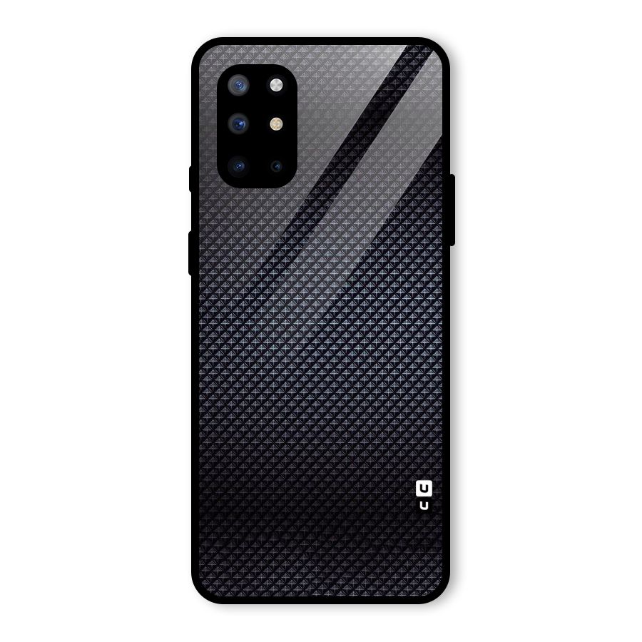 Black Diamond Glass Back Case for OnePlus 8T