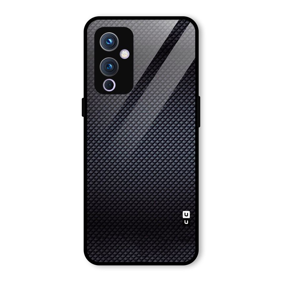 Black Diamond Glass Back Case for OnePlus 9