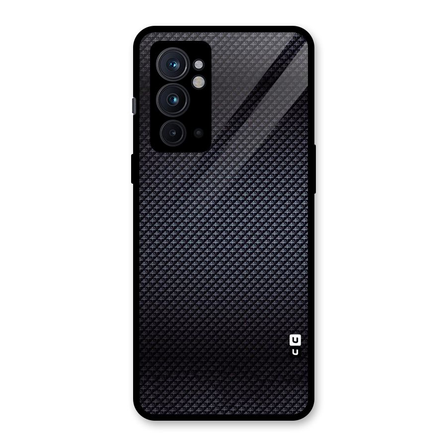 Black Diamond Glass Back Case for OnePlus 9RT 5G