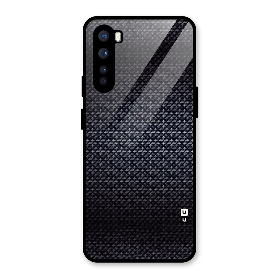 Black Diamond Glass Back Case for OnePlus Nord