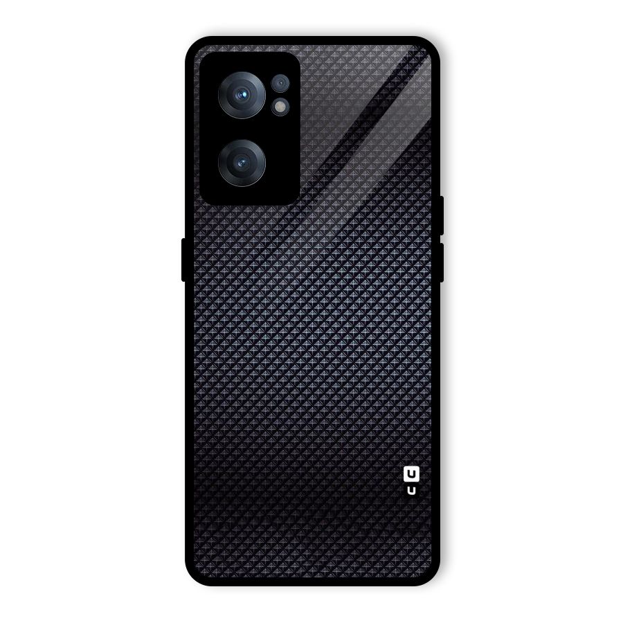 Black Diamond Glass Back Case for OnePlus Nord CE 2 5G