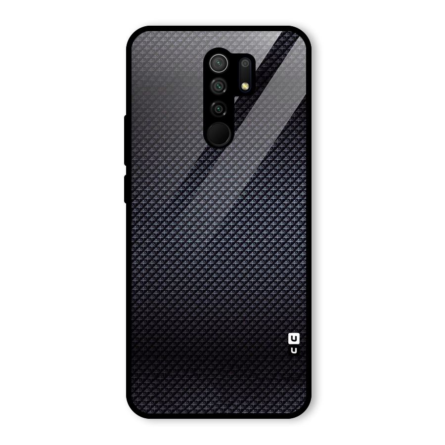 Black Diamond Glass Back Case for Poco M2