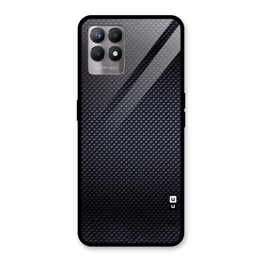Black Diamond Glass Back Case for Realme Narzo 50