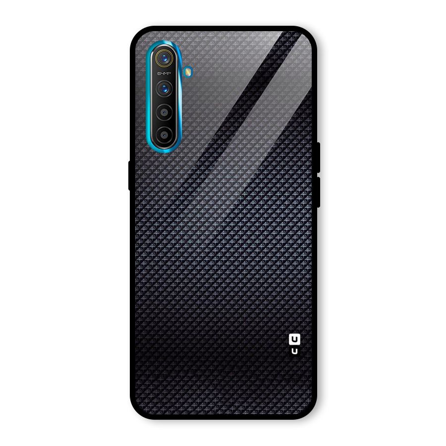 Black Diamond Glass Back Case for Realme X2