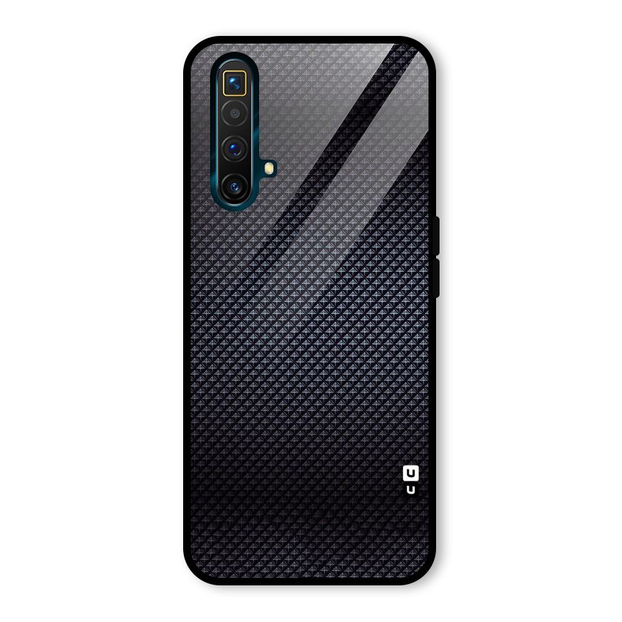 Black Diamond Glass Back Case for Realme X3 SuperZoom