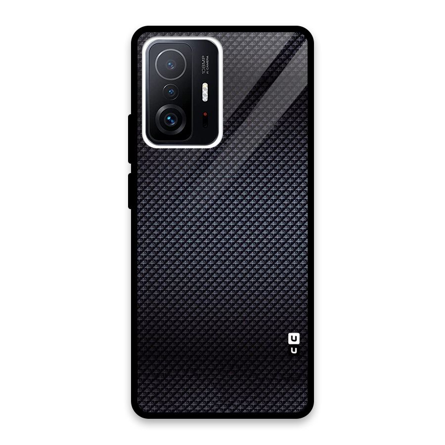 Black Diamond Glass Back Case for Xiaomi 11T Pro