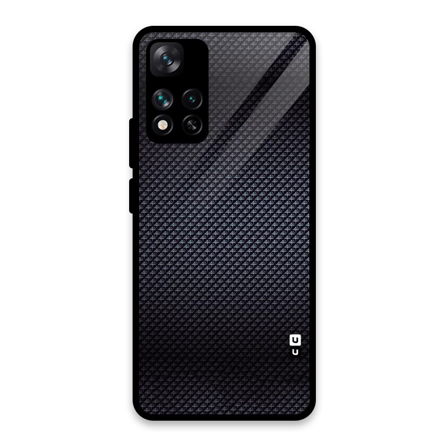 Black Diamond Glass Back Case for Xiaomi 11i HyperCharge 5G