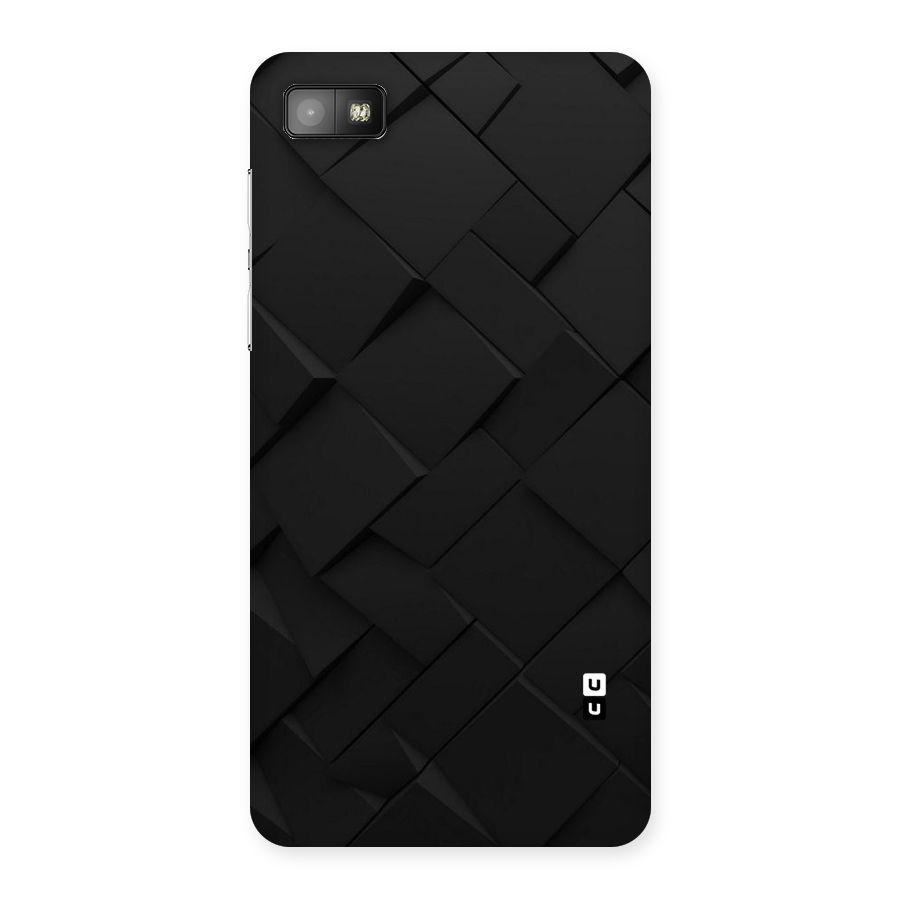 Black Elegant Design Back Case for Blackberry Z10