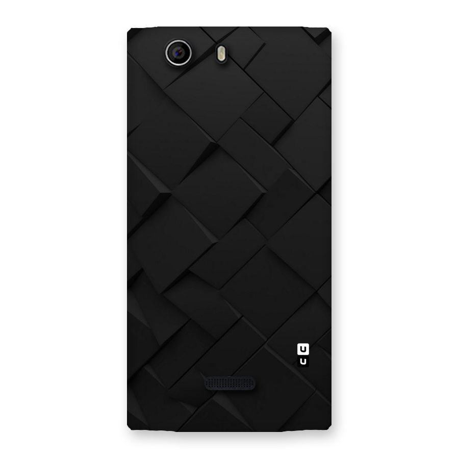 Black Elegant Design Back Case for Canvas Nitro 2 E311