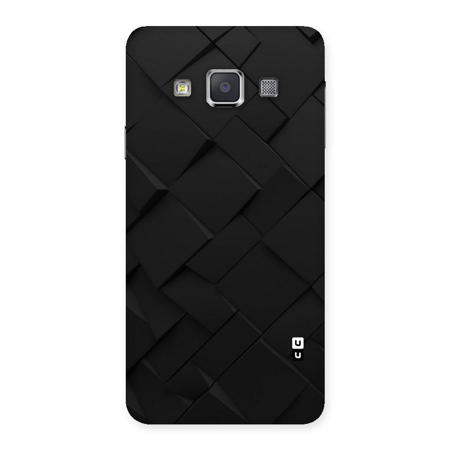 Black Elegant Design Back Case for Galaxy A3