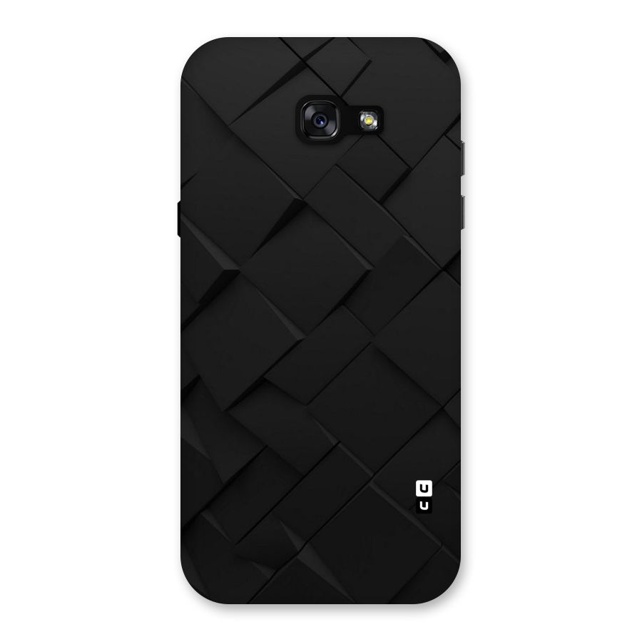 Black Elegant Design Back Case for Galaxy A7 (2017)