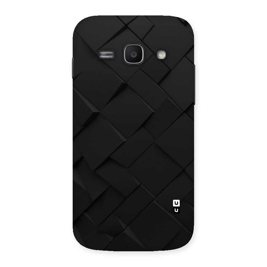 Black Elegant Design Back Case for Galaxy Ace 3