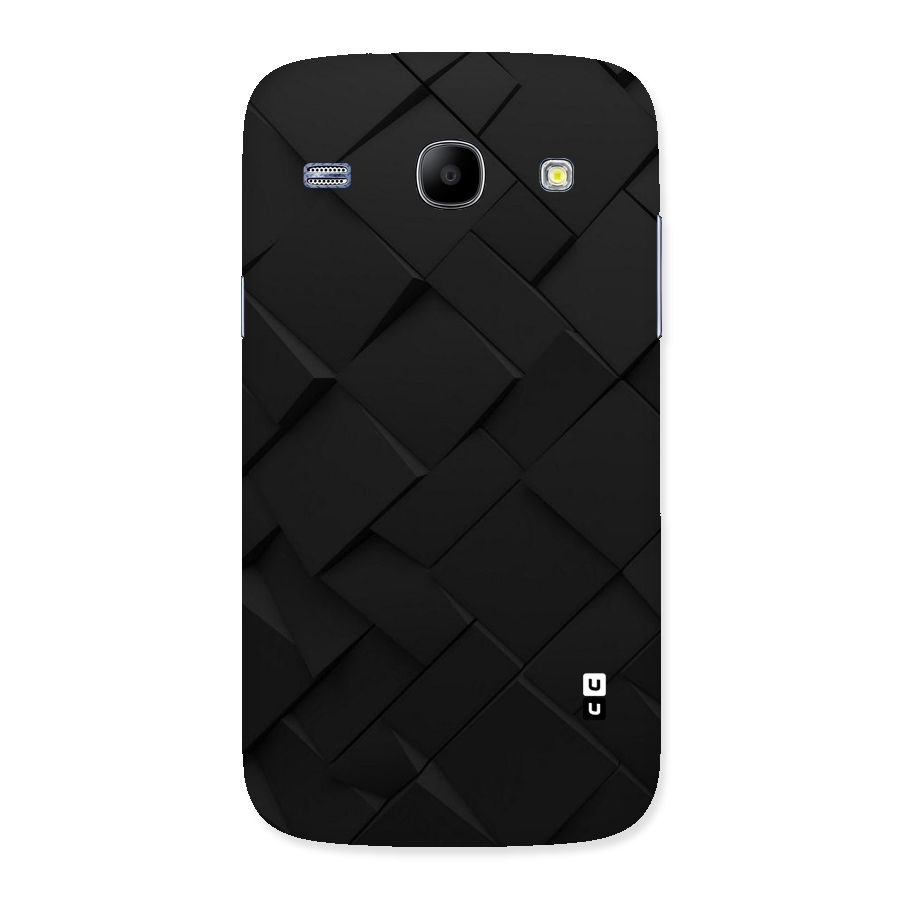 Black Elegant Design Back Case for Galaxy Core