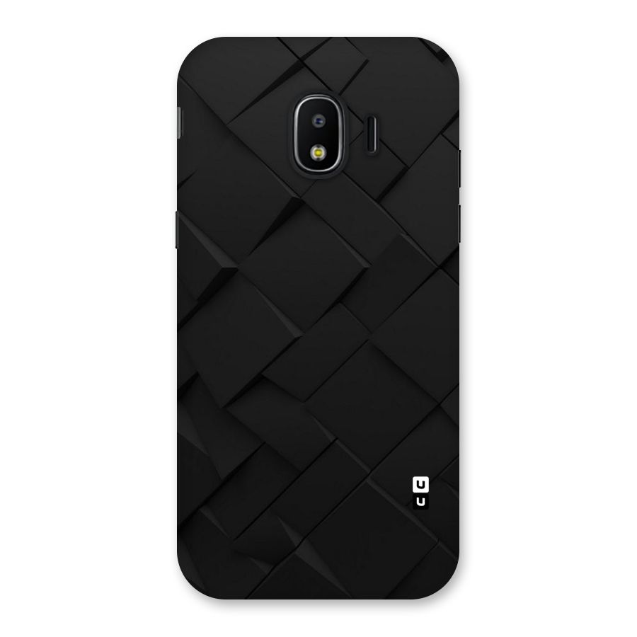 Black Elegant Design Back Case for Galaxy J2 Pro 2018