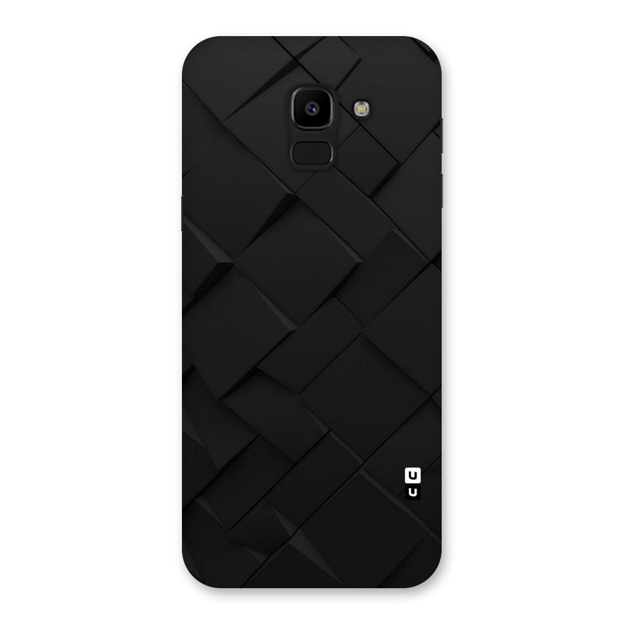 Black Elegant Design Back Case for Galaxy J6