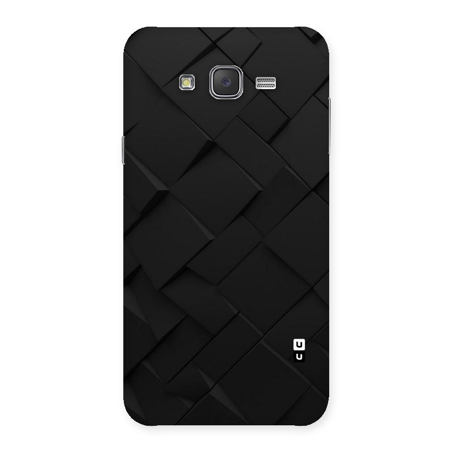 Black Elegant Design Back Case for Galaxy J7