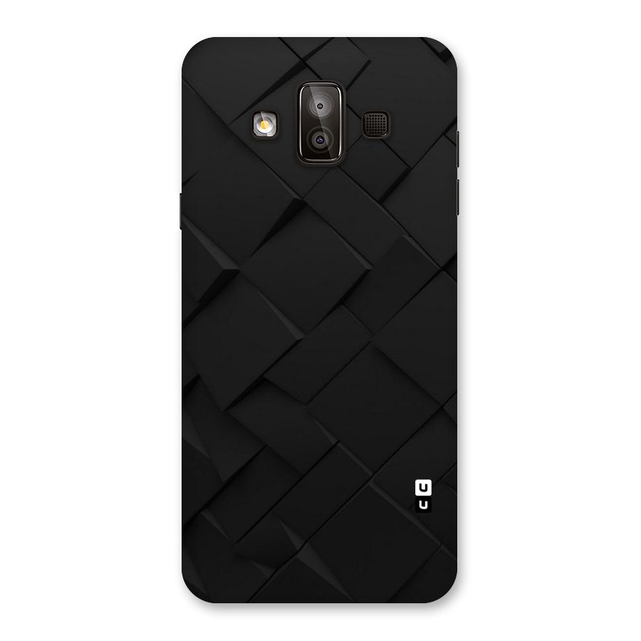 Black Elegant Design Back Case for Galaxy J7 Duo