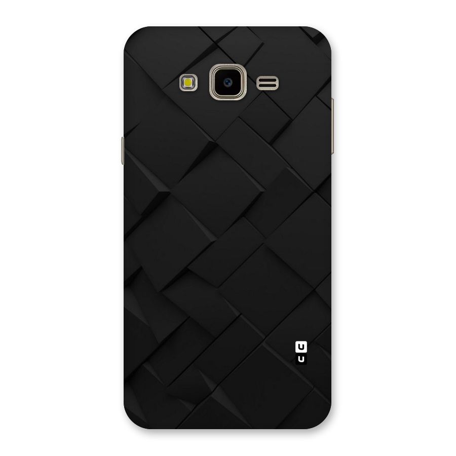 Black Elegant Design Back Case for Galaxy J7 Nxt