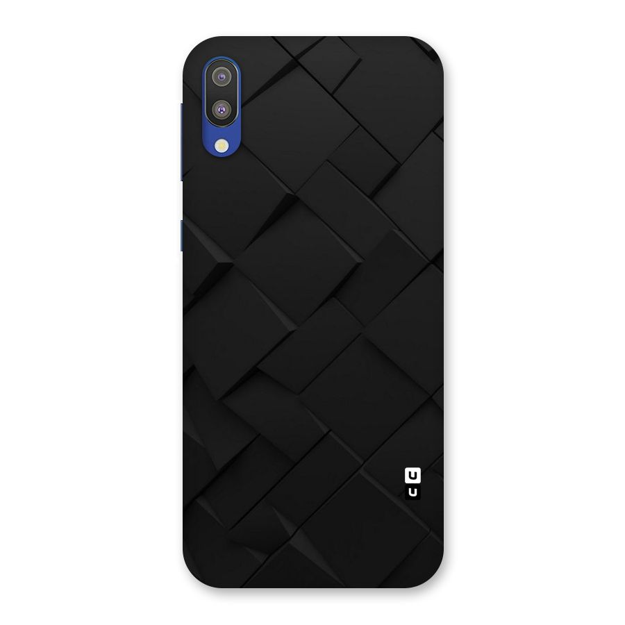 Black Elegant Design Back Case for Galaxy M10
