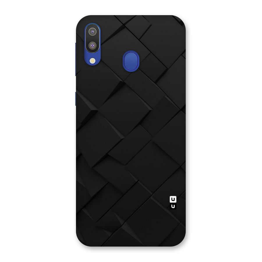 Black Elegant Design Back Case for Galaxy M20
