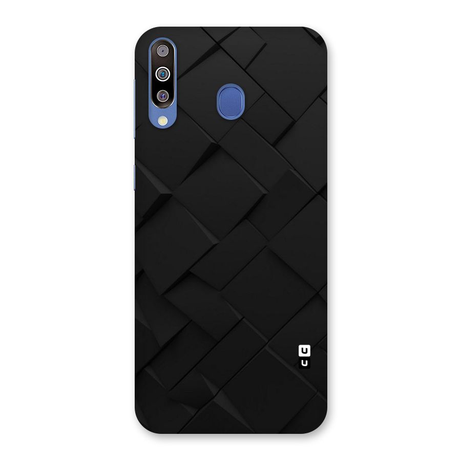 Black Elegant Design Back Case for Galaxy M30