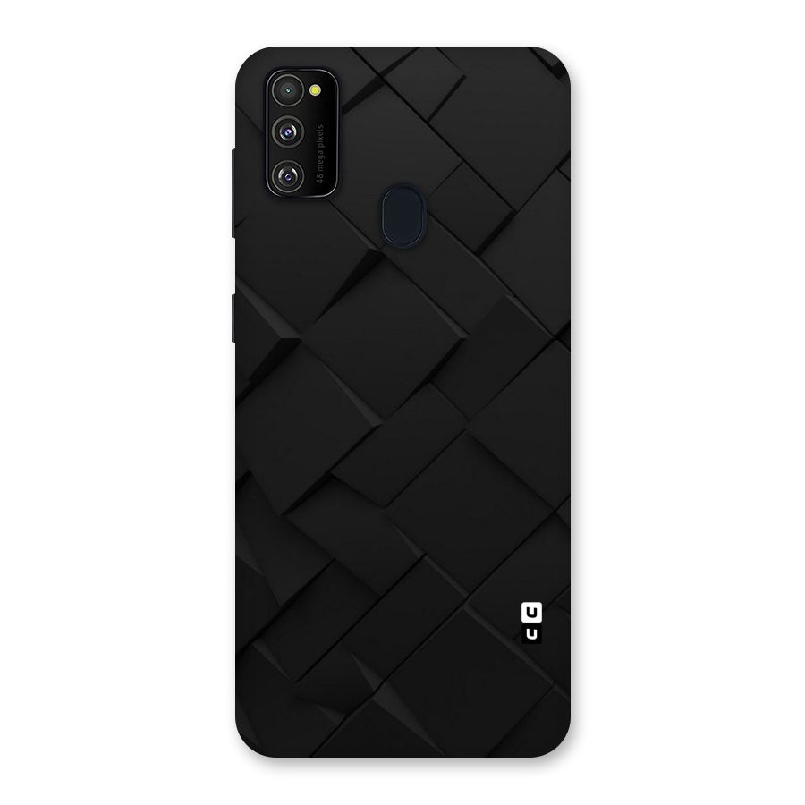 Black Elegant Design Back Case for Galaxy M30s