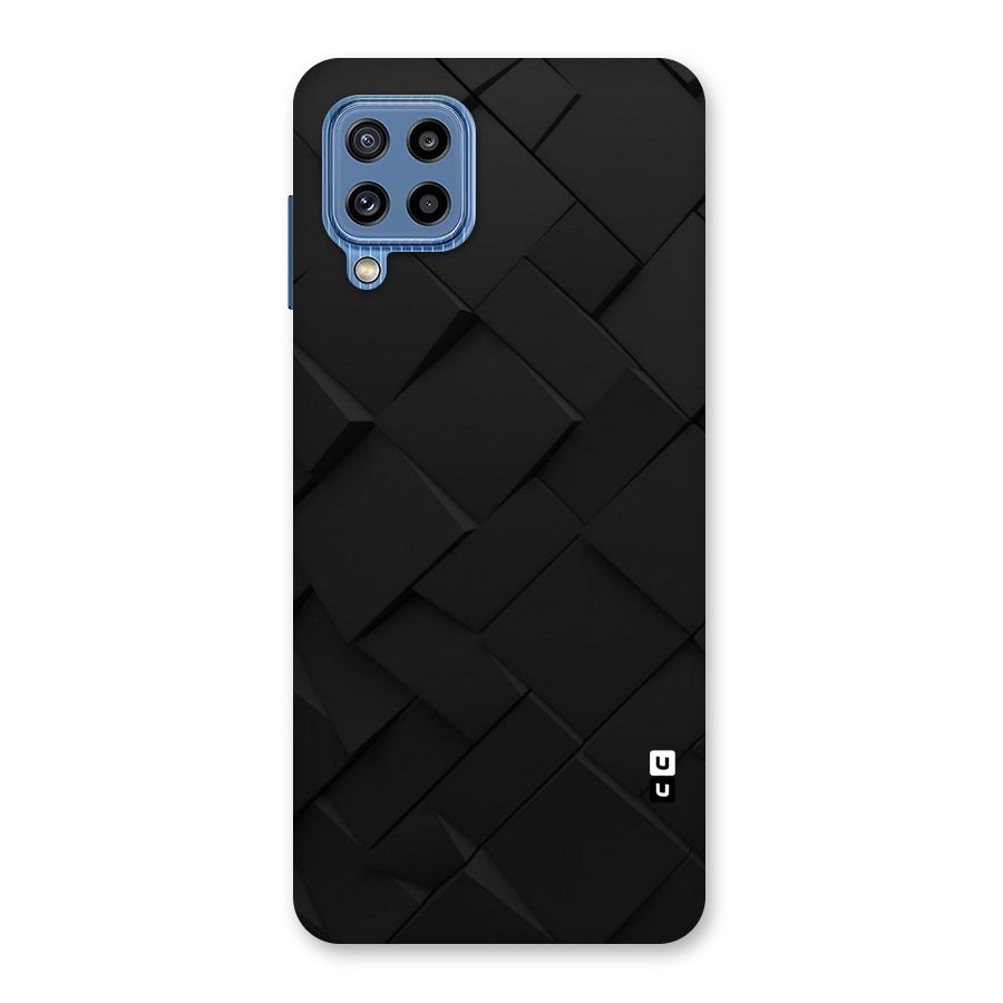 Black Elegant Design Back Case for Galaxy M32