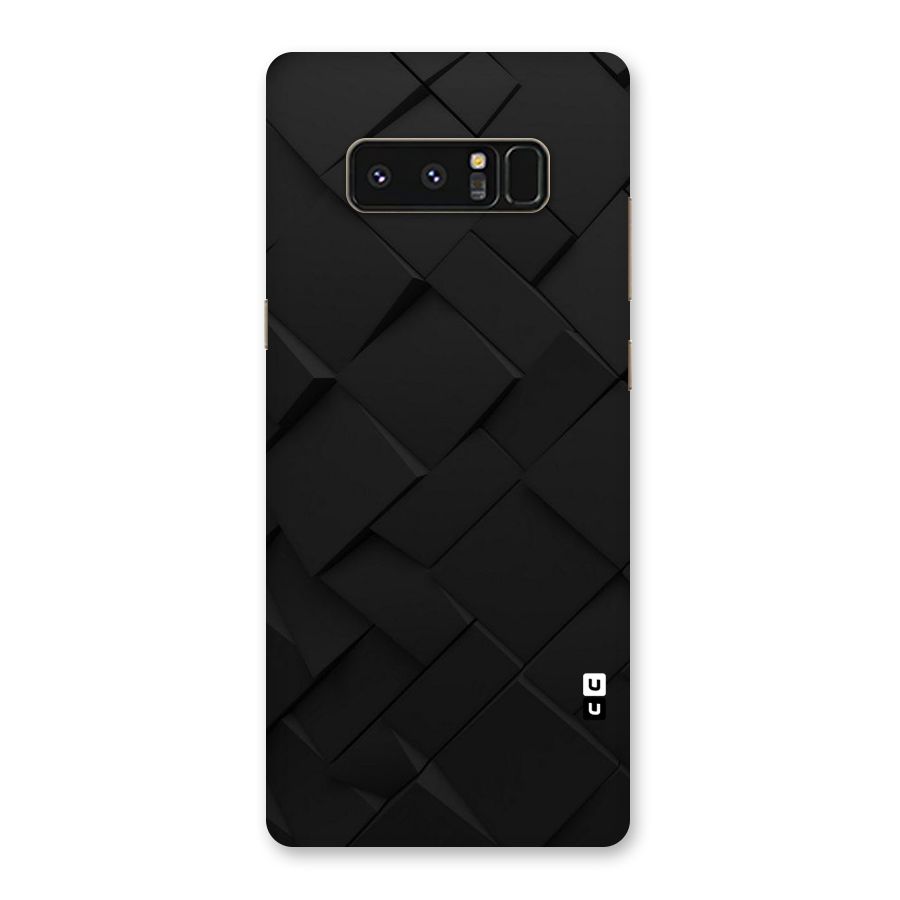 Black Elegant Design Back Case for Galaxy Note 8