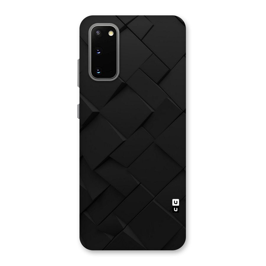 Black Elegant Design Back Case for Galaxy S20
