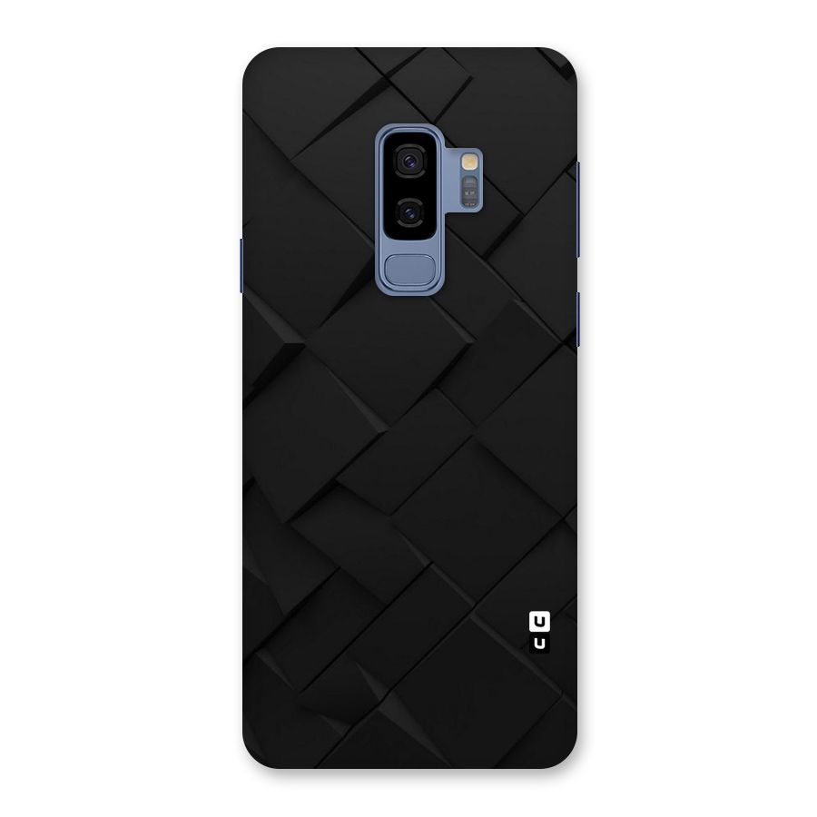 Black Elegant Design Back Case for Galaxy S9 Plus