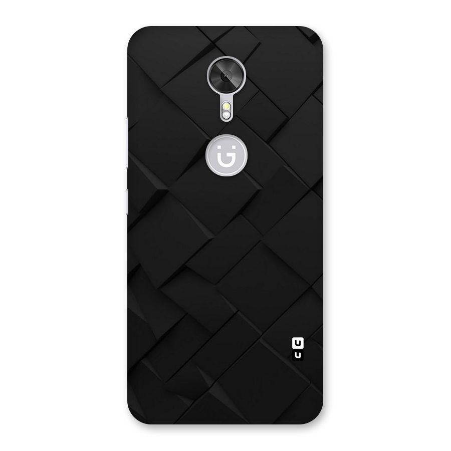 Black Elegant Design Back Case for Gionee A1