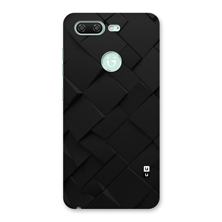 Black Elegant Design Back Case for Gionee S10