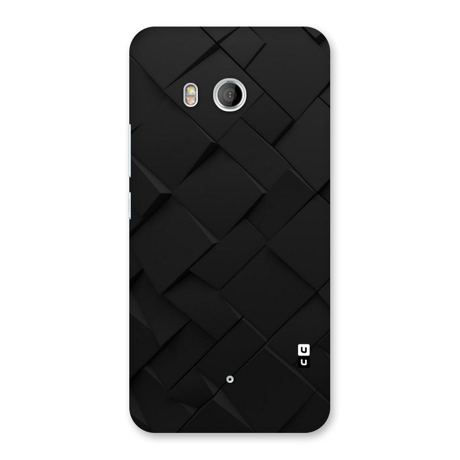 Black Elegant Design Back Case for HTC U11
