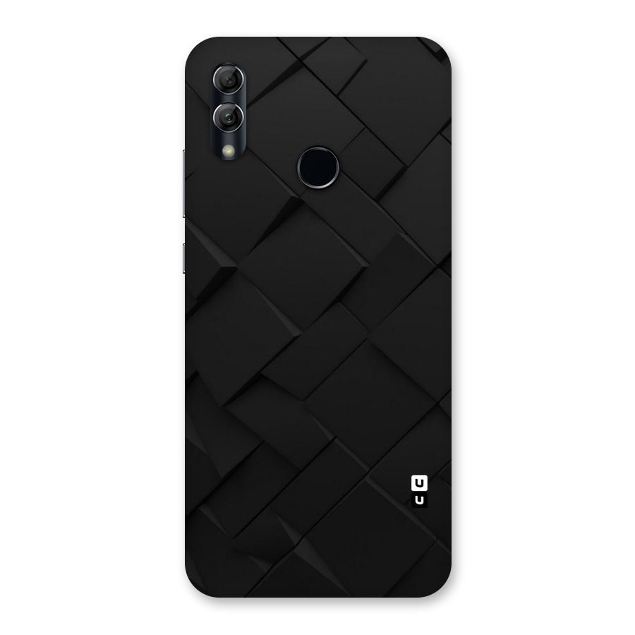 Black Elegant Design Back Case for Honor 10 Lite