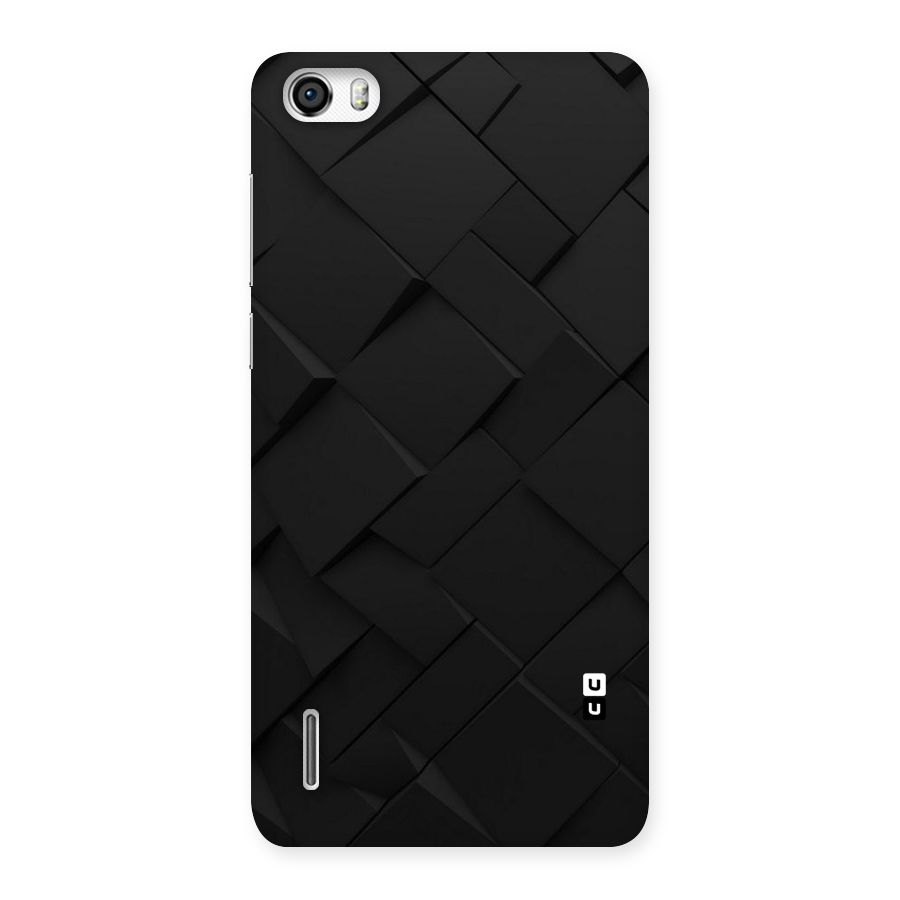 Black Elegant Design Back Case for Honor 6