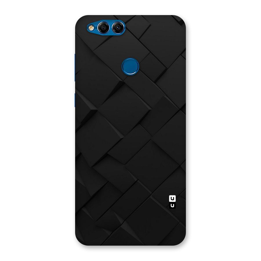 Black Elegant Design Back Case for Honor 7X