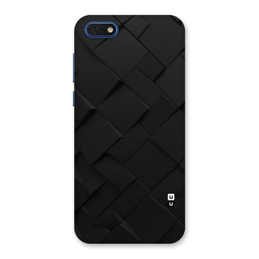 Black Elegant Design Back Case for Honor 7s