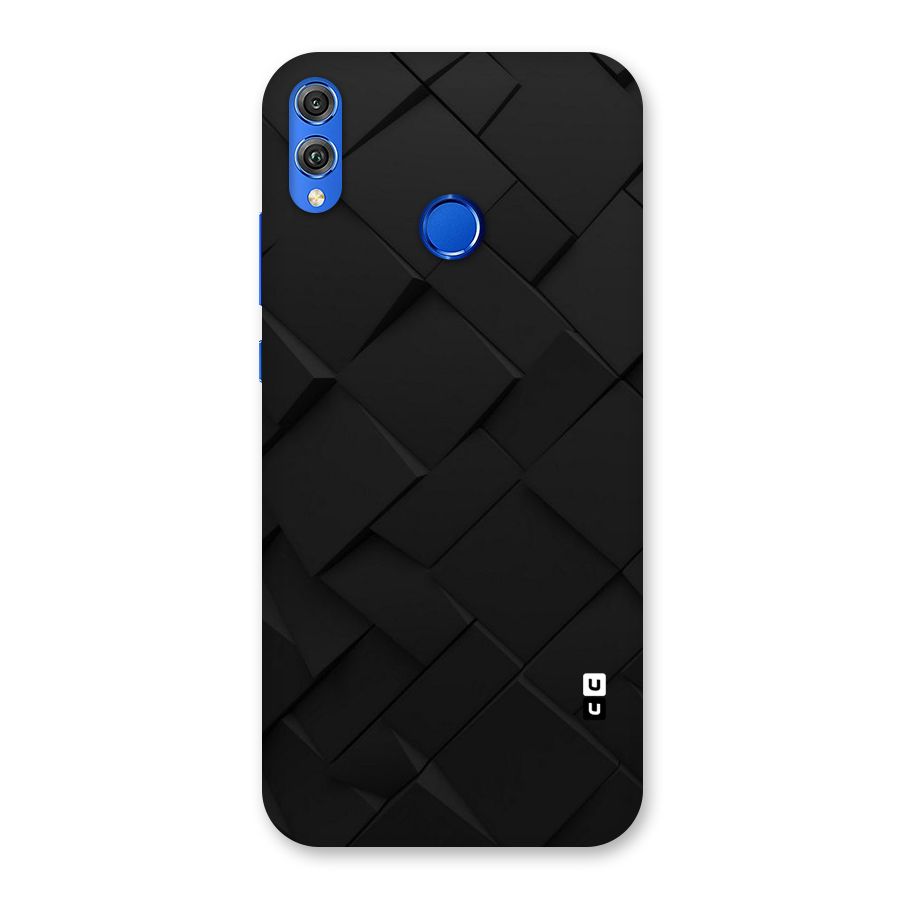 Black Elegant Design Back Case for Honor 8X
