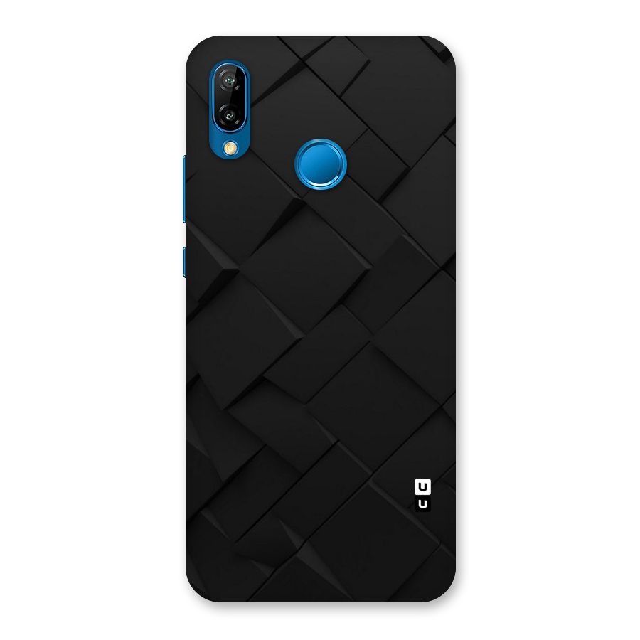 Black Elegant Design Back Case for Huawei P20 Lite